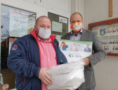 Donation of protective equipment